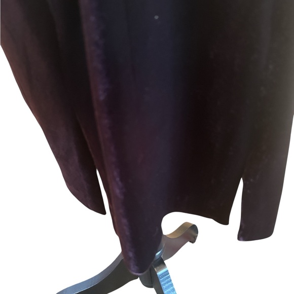 Jacqueline Ferrar Vintage Women’s Size 14 Deep Purple Dress Darts 3/4 Sleeves - Picture 7 of 13